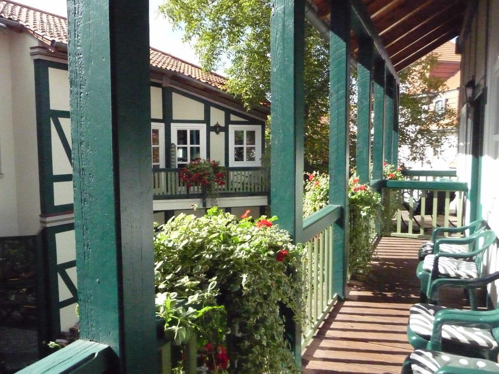 Hotel Am Grudenberg Гальберштадт Екстер'єр фото
